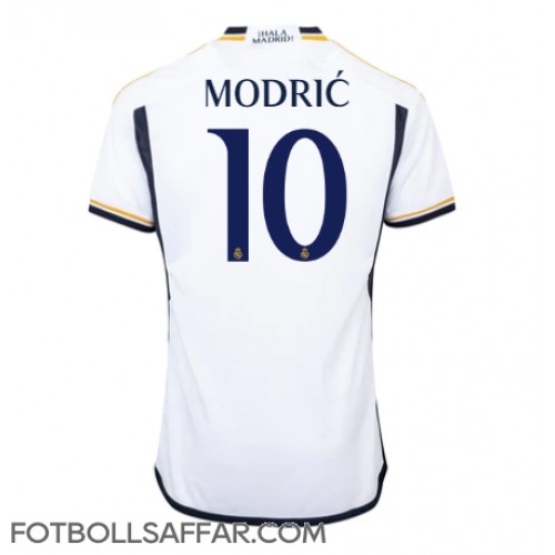 Real Madrid Luka Modric #10 Hemmatröja 2023-24 Kortärmad